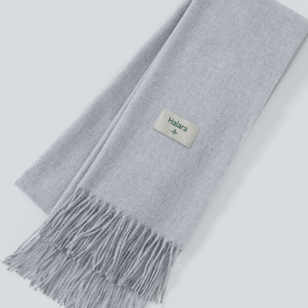 Halara Gray Scarf
